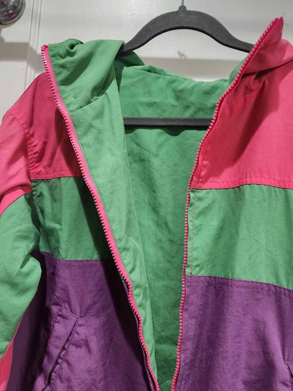 90's Reversible Colorblock Windbreaker🛍